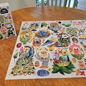 Artisanal Eggs 500 Piece Jigsaw Puzzle by Galison.  Easter puzzle!
